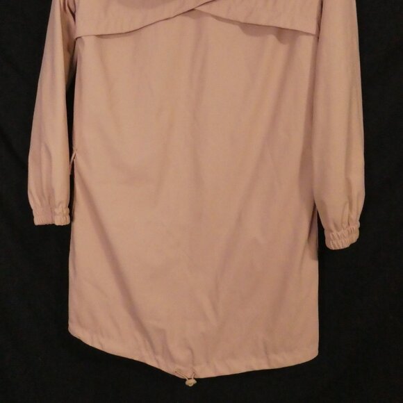 ZARA BASIC | xs - extra small | Hooded Pink Raincoat - Picture 15 of 15